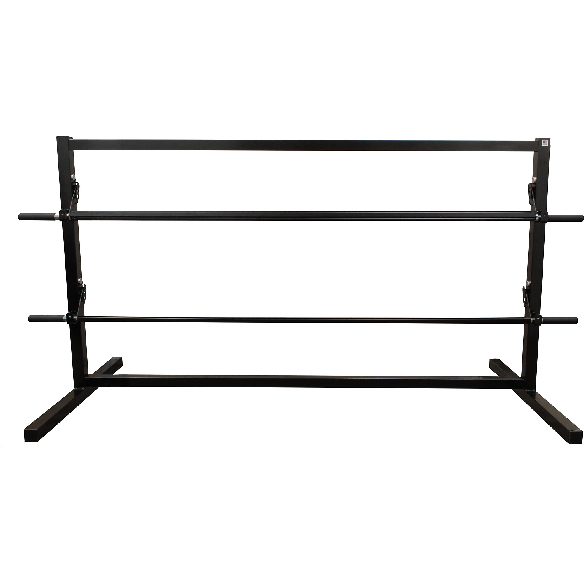 Encore Packaging - Paper and Poly Packaging Dispenser - 2 Tiered - 72" (casters sold separately) EP-5915-02-72
